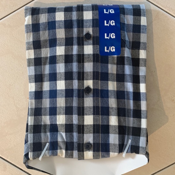 Crisscross blue ,grey and white shirt - Picture 2 of 2